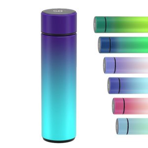 Hot Selling Stainless Steel Smart Water Bottle With Touch Screen Led Temperature Display vaccum Tumbler Bottle In Bulk