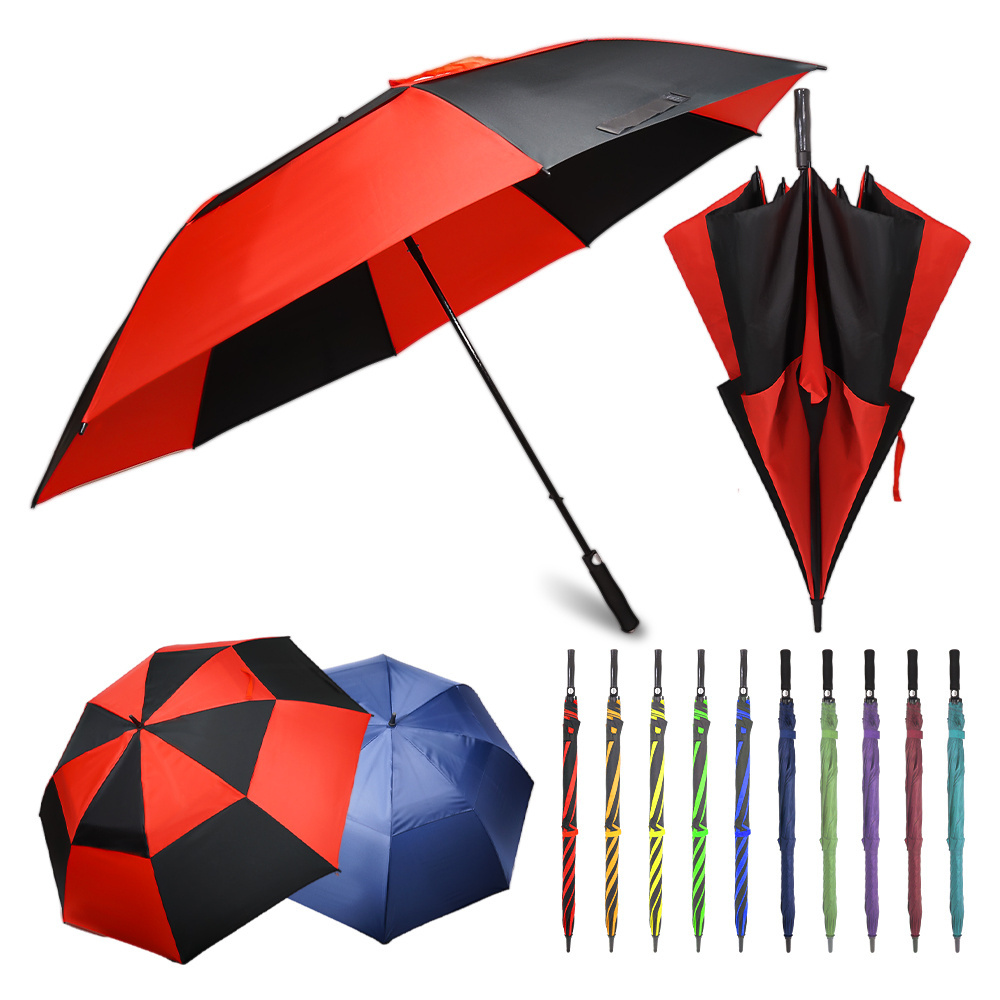 Hot Sale Wholesale Promotional Auto Open Close Three Foldable Business Gifts Golf Umbrella with Logo Printing