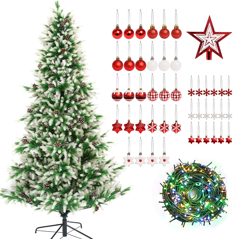 2023 Grow And Stow Christmas Trees Snowing Christmas Tree With Umbrella Base