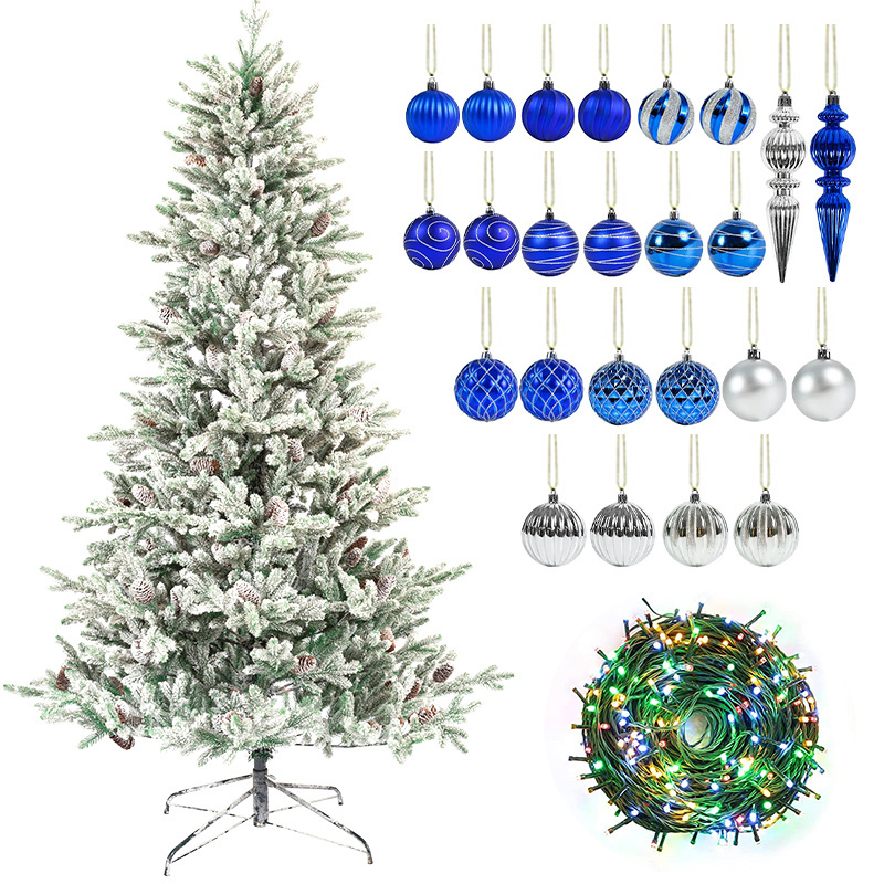 2023 Grow And Stow Christmas Trees Snowing Christmas Tree With Umbrella Base