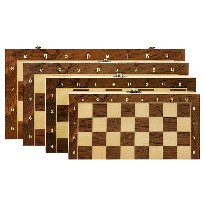 Hot Selling International Chessboard Wood Games Wooden Chess Board