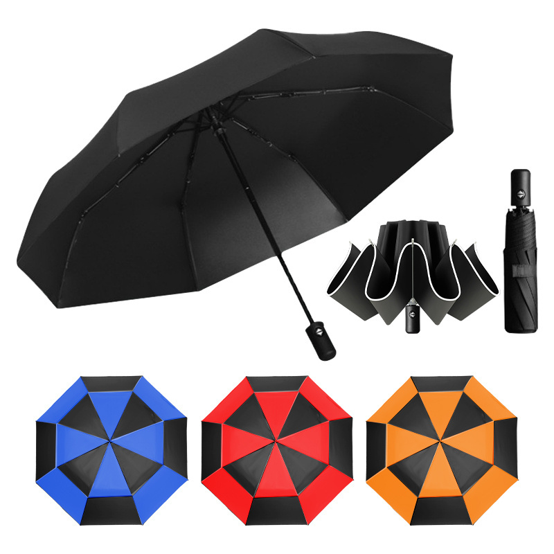 Multi Color Customize Light Parasol Folding Rain Uv Automatic Custom Logo Umbrellas Sun Golf Umbrella