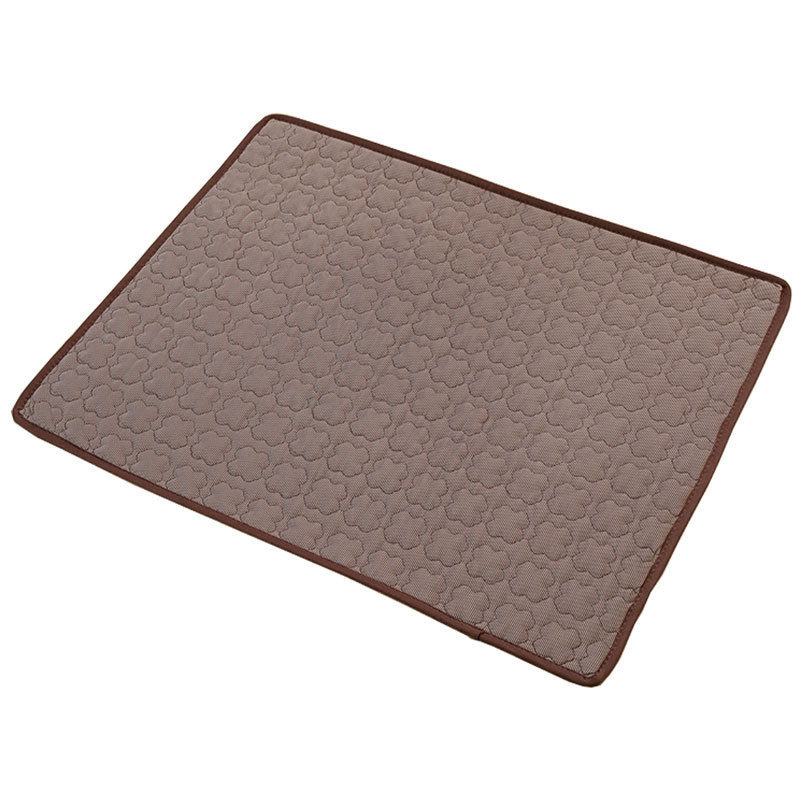 Washable Summer Cooling Mat for Dogs Cats Kennel Mat Breathable Pet Crate Pad Cushion Sleep Mat Pet Self Cooling