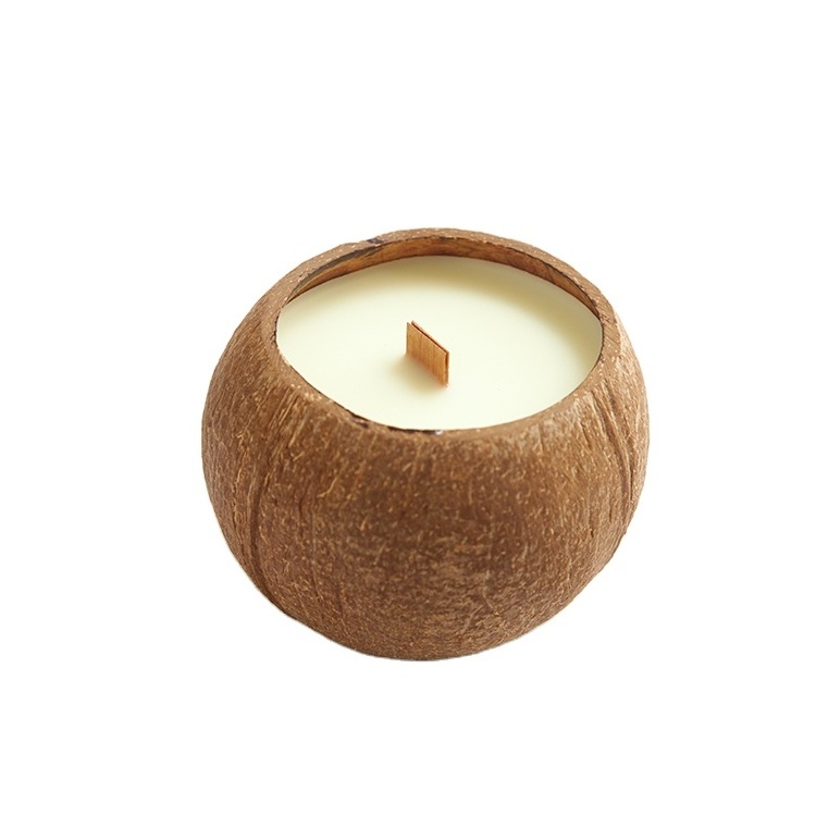 Support Customization Scents Soy Wax Coconut Shells Aromatherapy Candle Scented Candles