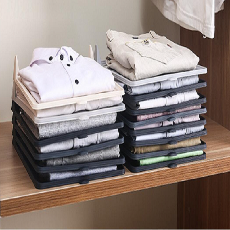 Multifunctional Creative Clothes Folding Board Simple Lazy Home Storage Artifact Fast Clothes Folding