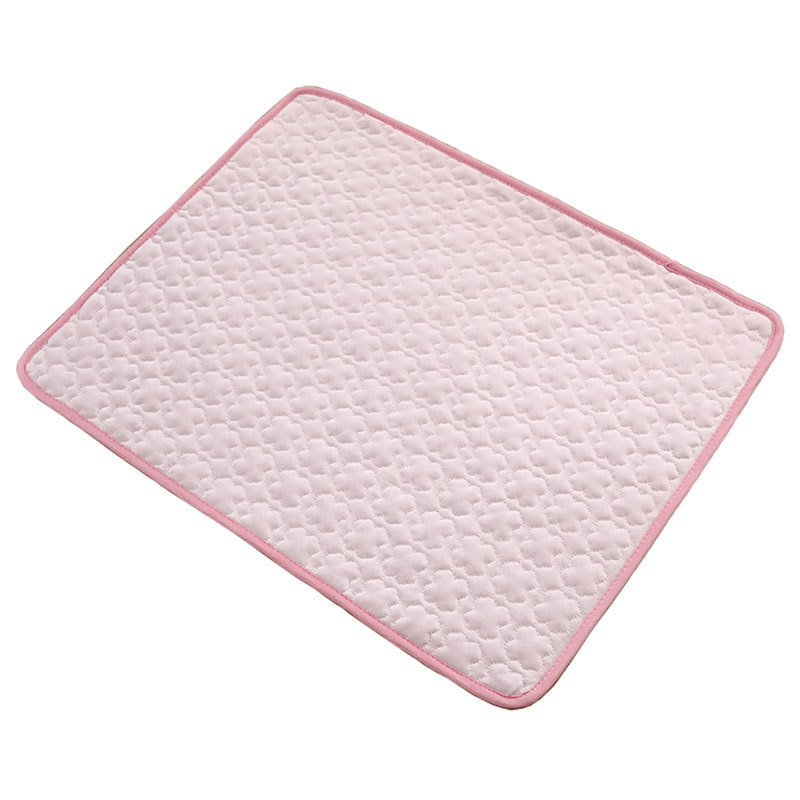 Washable Summer Cooling Mat for Dogs Cats Kennel Mat Breathable Pet Crate Pad Cushion Sleep Mat Pet Self Cooling