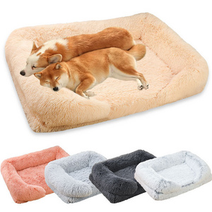 Hot Sale Factory Price Comfortable Multi Color Bed Round Pet Bed for Dog and Cat in Stock