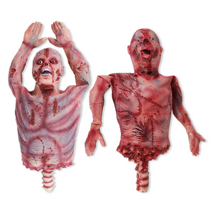 Halloween Haunted House Terror Props  Male And Female Dummy Models Rotten Burnt Zombie Corpses Halloween Decoration For Party