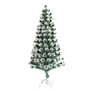 Hot Selling Automatic Quality Traditional Optic Fiber Christmas Tree With Metal Stand