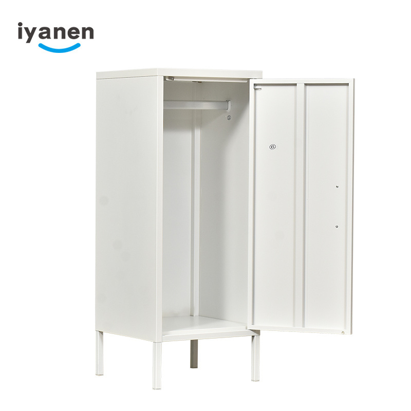 Disassemble four legs garden used  modern white home small toy storage steel cabinet