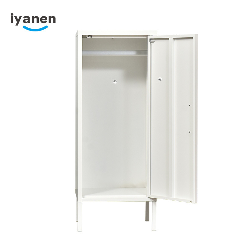 Disassemble four legs garden used  modern white home small toy storage steel cabinet