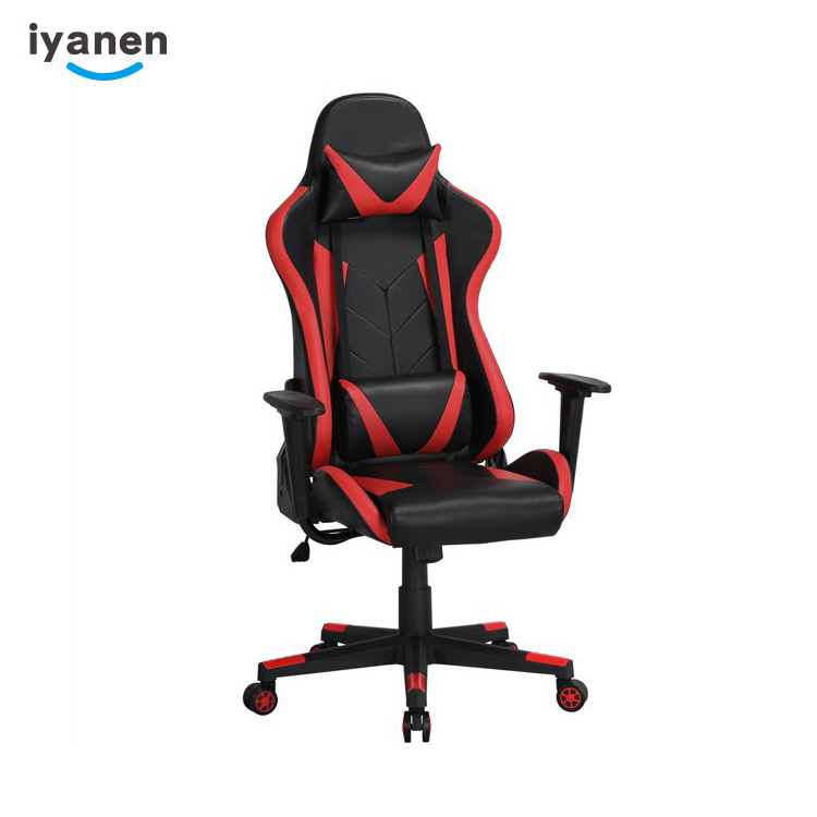 New Design Swivel PU Leather Ajustable Ergonomic Chair Gaming Chair Racing Office Comfortable Computer Game Chair