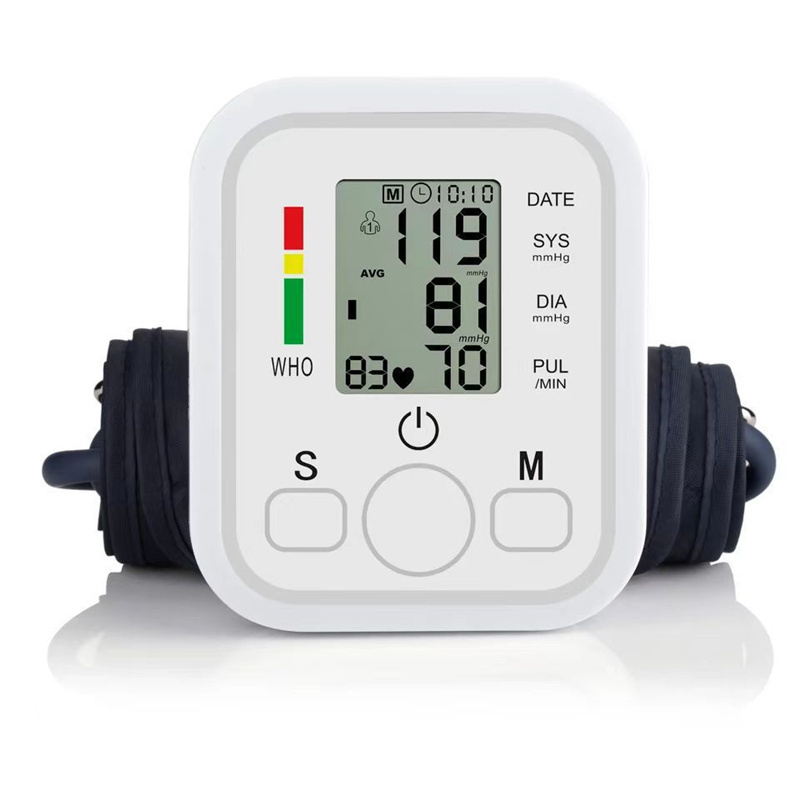 Digital Arm Blood Pressure Meter 32cm Cuff Medical Automatic Pressure Monitor