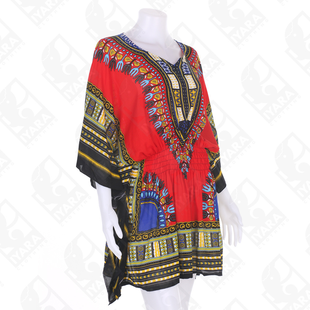 MINI CAFTAN Dress Tunic Top Shirt Southwestern African Dashiki