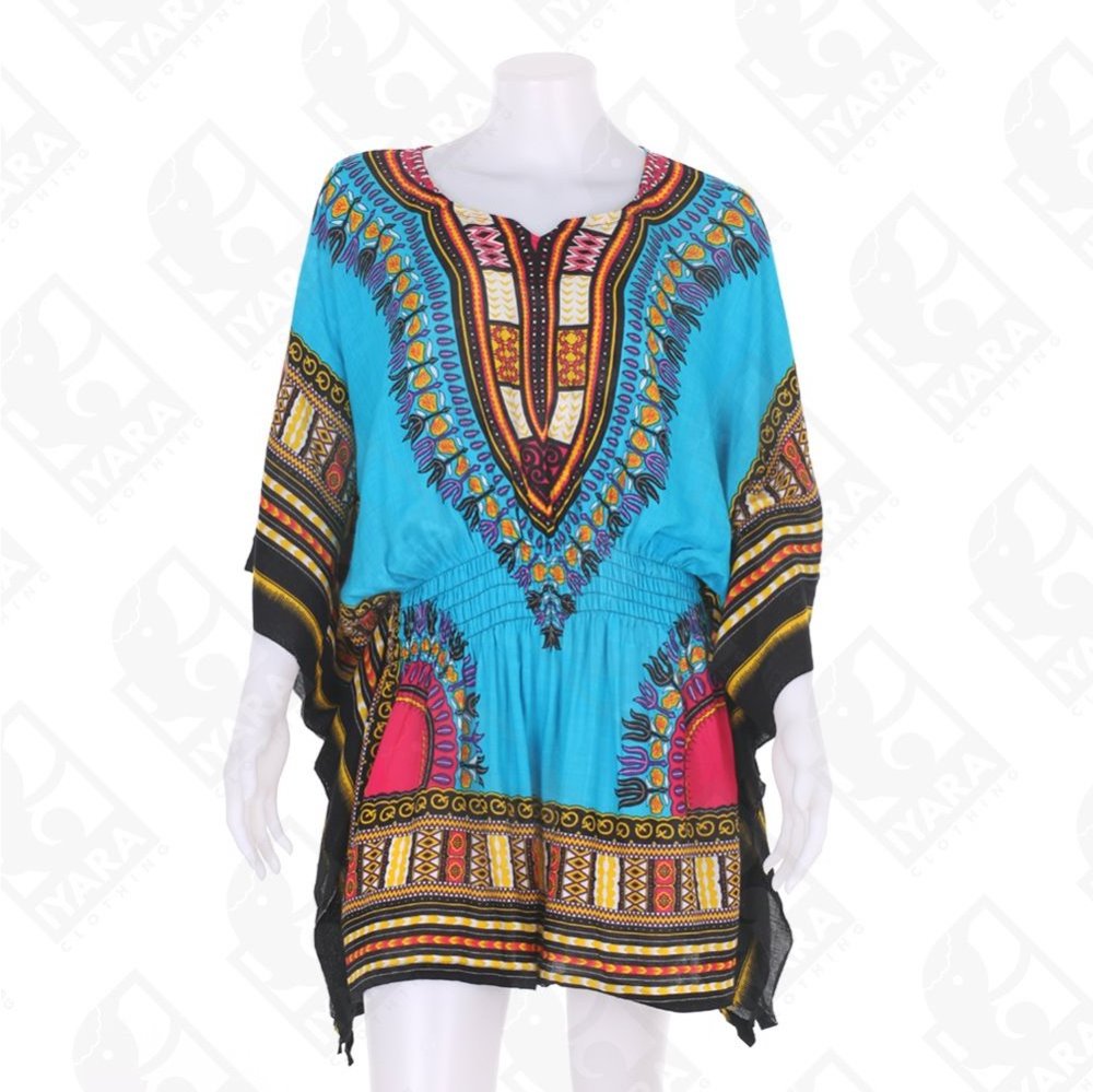 MINI CAFTAN Dress Tunic Top Shirt Southwestern African Dashiki