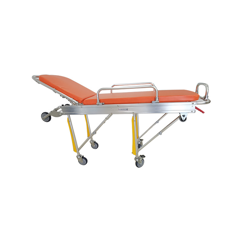 medical equipment one man handle ambulance stretcher trolley patient transfer bed