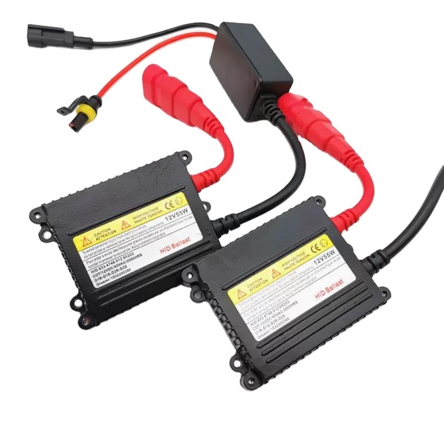 Factory direct sale ultra-thin quick start xenon ballast AC DC HID xenon lamp fast start hid ballast 12V 55W Hid Xenon Ballast