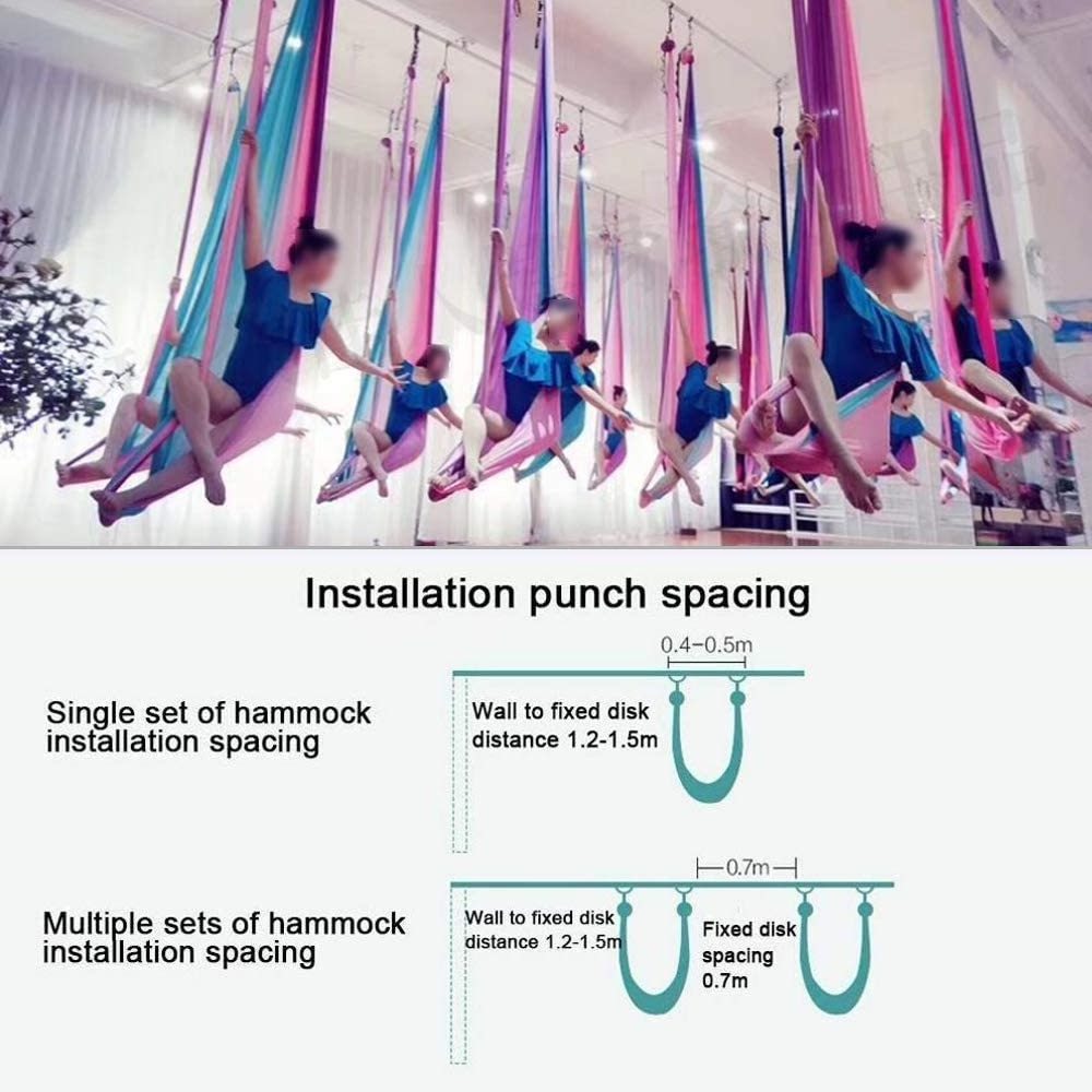 Yoga Hammock aerial yoga hammock Children's Elastic Aerial Swing Deep Pressure Therapy Sensory For Kids nylon kids