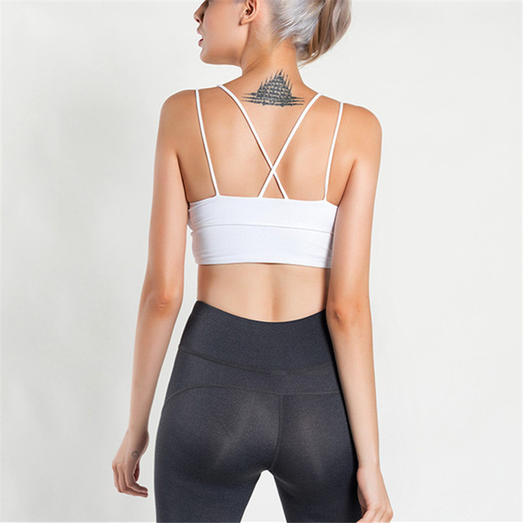 Wholesale Gym Tank Top Fitness Clothing Full Saxy Image Young Ladies Sexy Underwear Bra with Photos Yoga Tops Sexy Camisole Sets