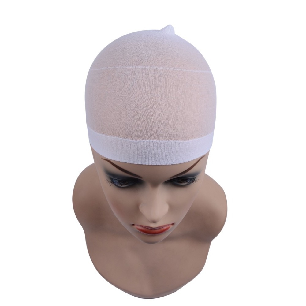 Invisible and Sheer Breathable Ultra-thin Stretchy Stocking Caps for Lace Front Wigs Bald Cap for Women