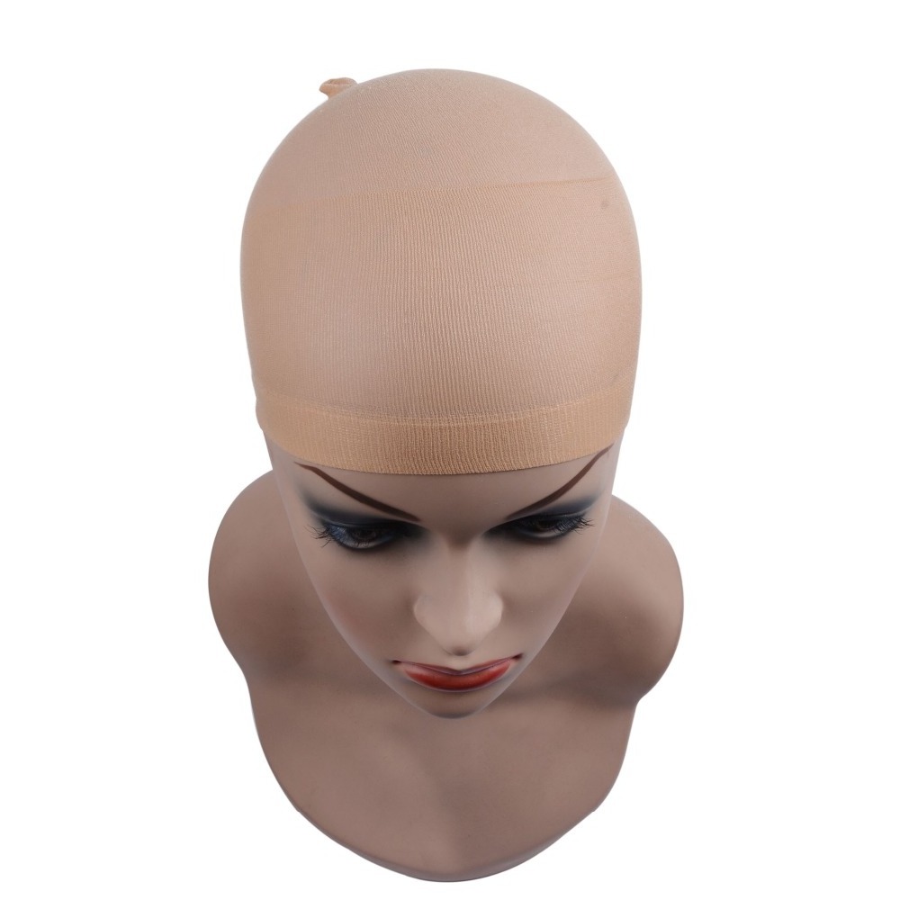 Invisible and Sheer Breathable Ultra-thin Stretchy Stocking Caps for Lace Front Wigs Bald Cap for Women