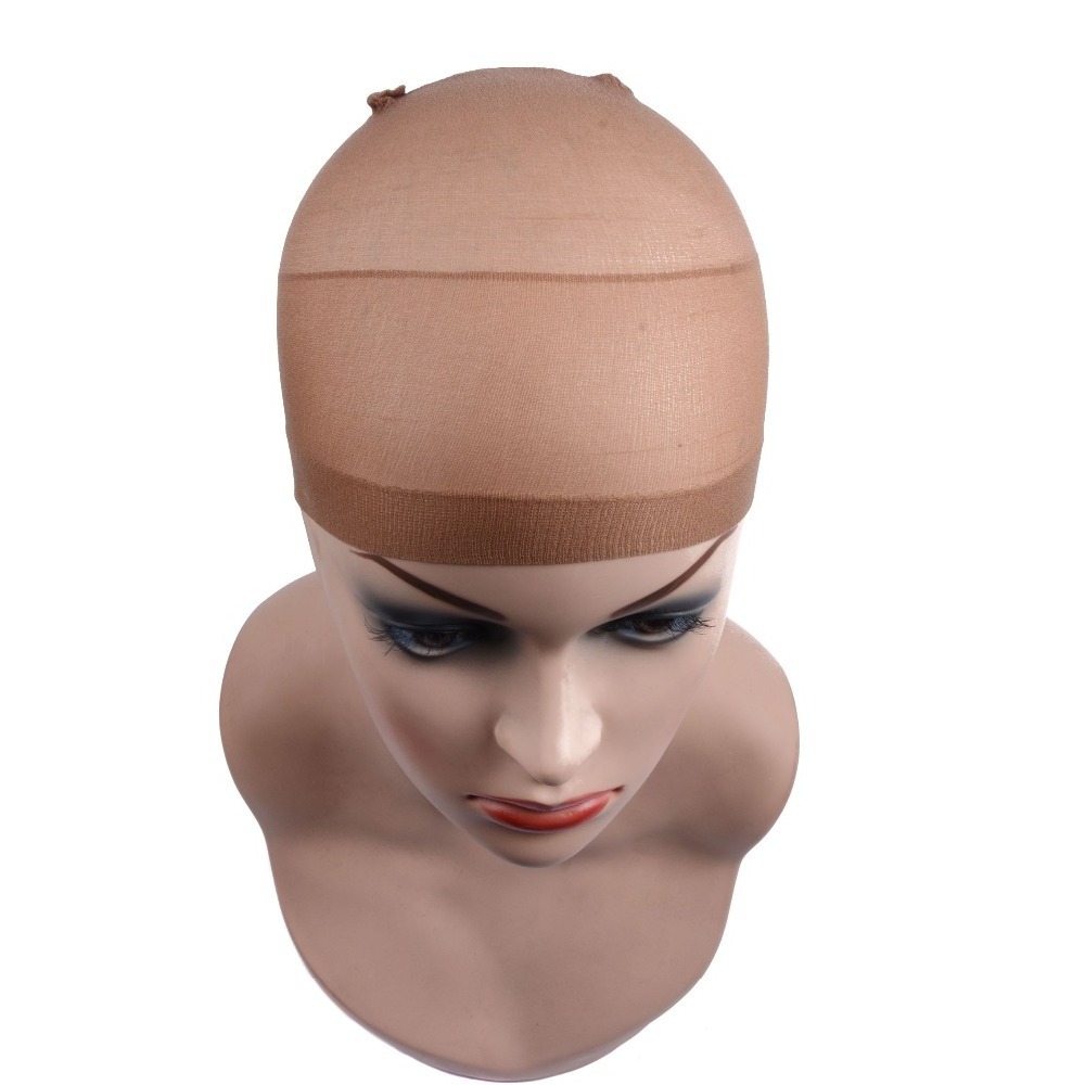 Invisible and Sheer Breathable Ultra-thin Stretchy Stocking Caps for Lace Front Wigs Bald Cap for Women