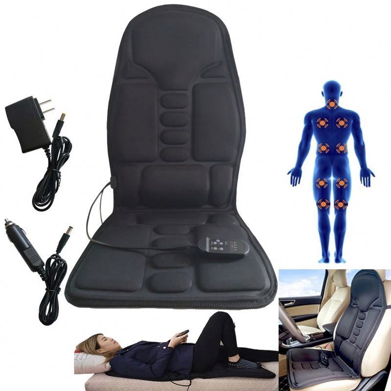 High Quality Cushion Vibrating Shiatsu Car Massager Product Back Massage Mattress Cushion Seat