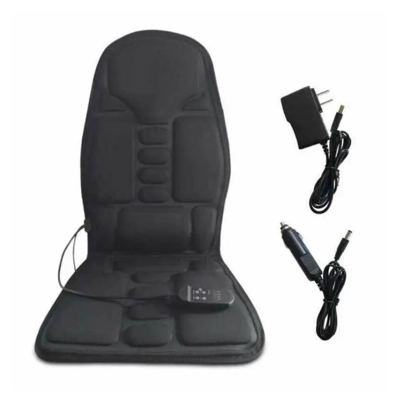 Electric portable buttocks massage mat home car seat cushion massager back neck heated massage cushion chair