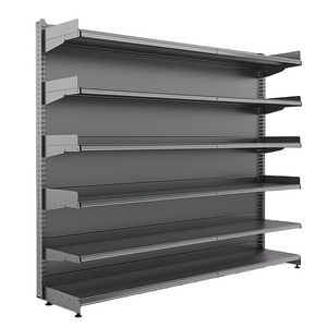 Custom Heavy Duty Gondola Shelves Supermarket Store Gondola Rack Display Steel Groceries Shelves Gondola Racks Shelf