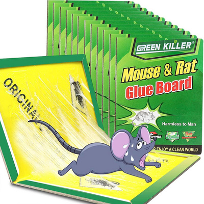 Large Mouse Glue Traps with Enhanced Stickiness Rat Mouse Traps flying Snake Mouse Traps Sticky Pad Board