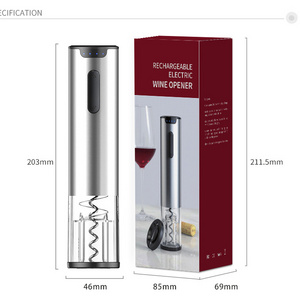 Wine Opener stainless steel rechargeable Electric Red Wine Bottle Openers