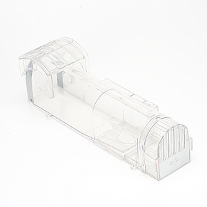 Transparent OEM/ODM High Effective Large Reusable Plastic no kill Humane Live Rats Mouse Trap Cage