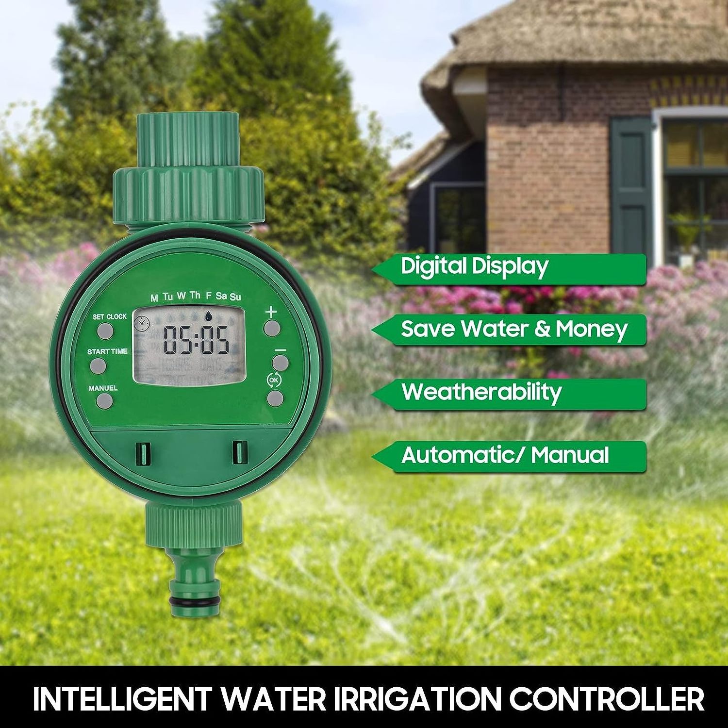 Garden Plant Automatic Tap Timer Watering Timer Digital Programmable Irrigation Timer Controller