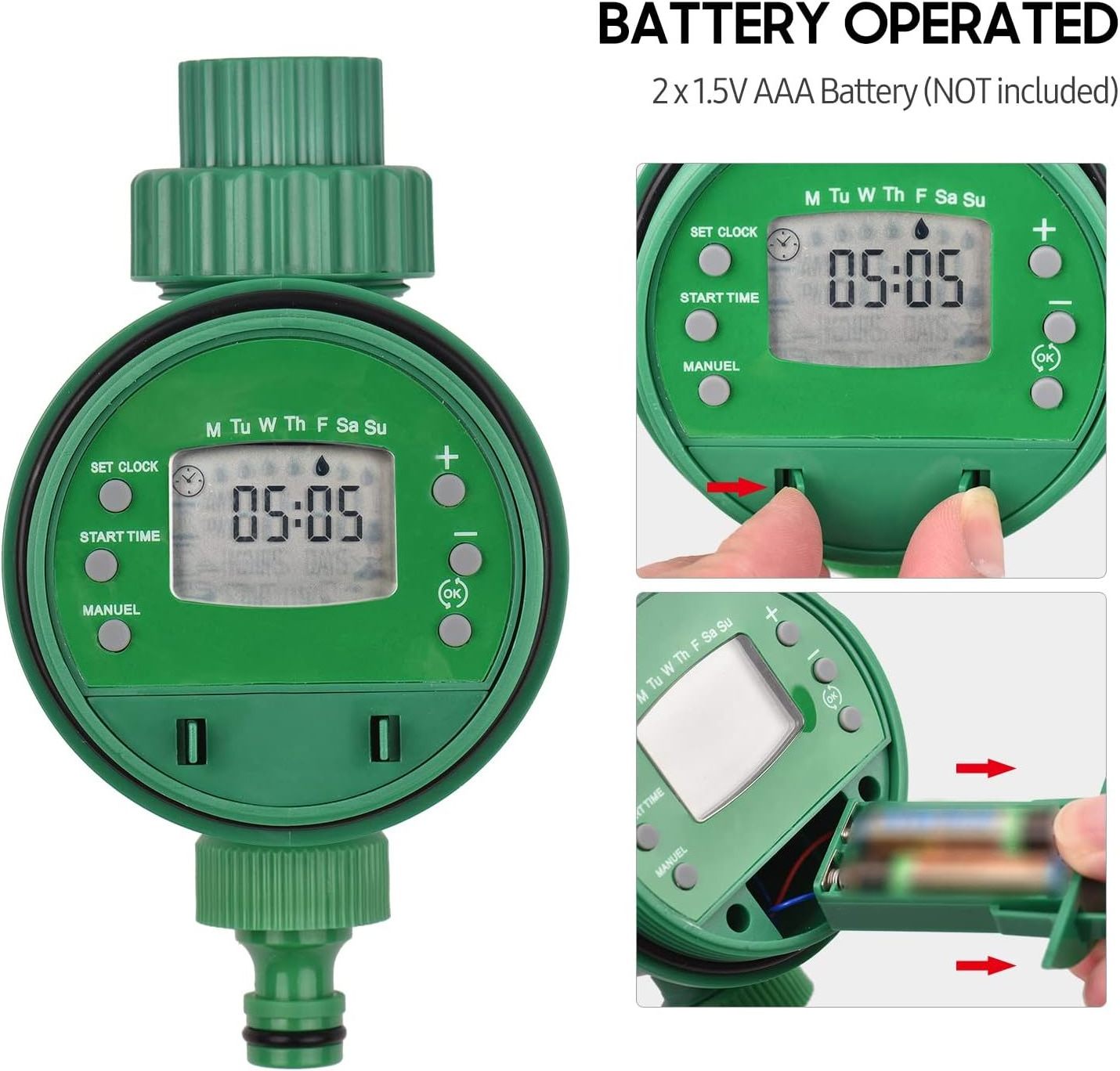 Garden Plant Automatic Tap Timer Watering Timer Digital Programmable Irrigation Timer Controller