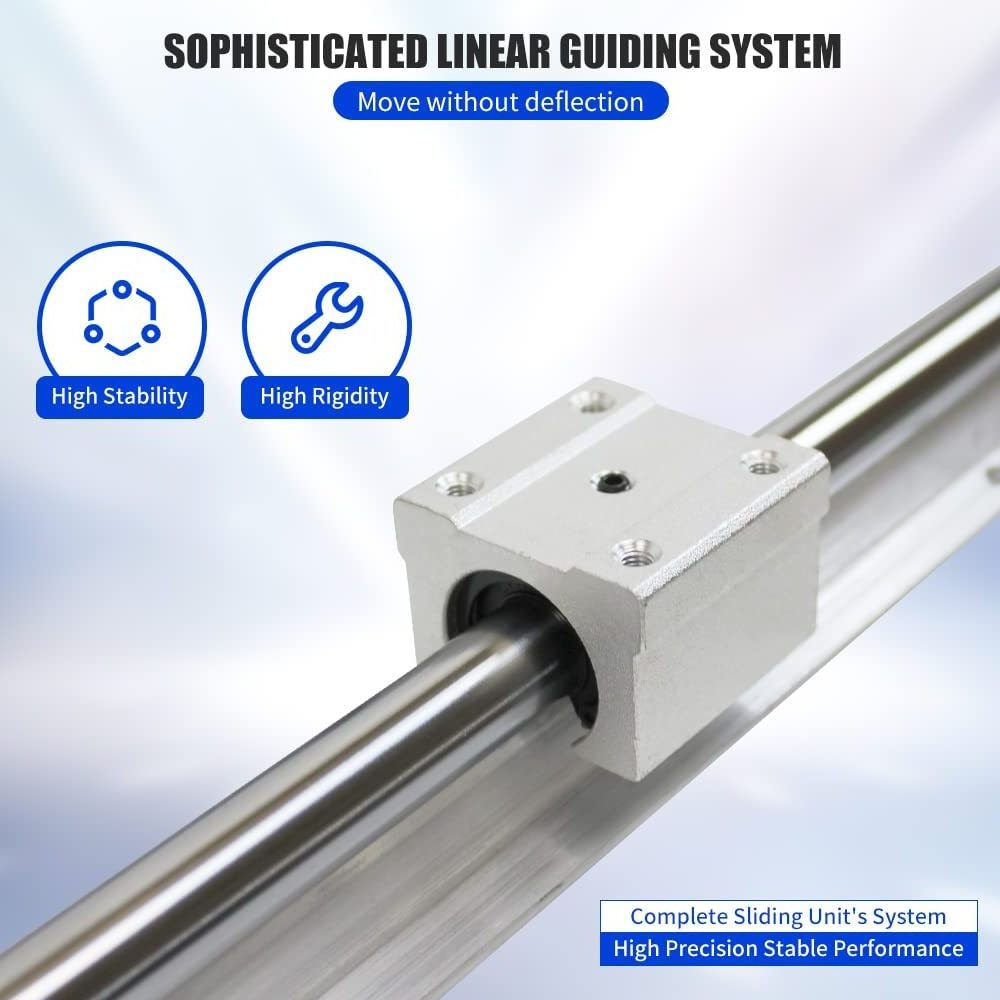 Aluminum Alloy linear rail SBR20 square rail used for DIY CNC router lathe milling machine