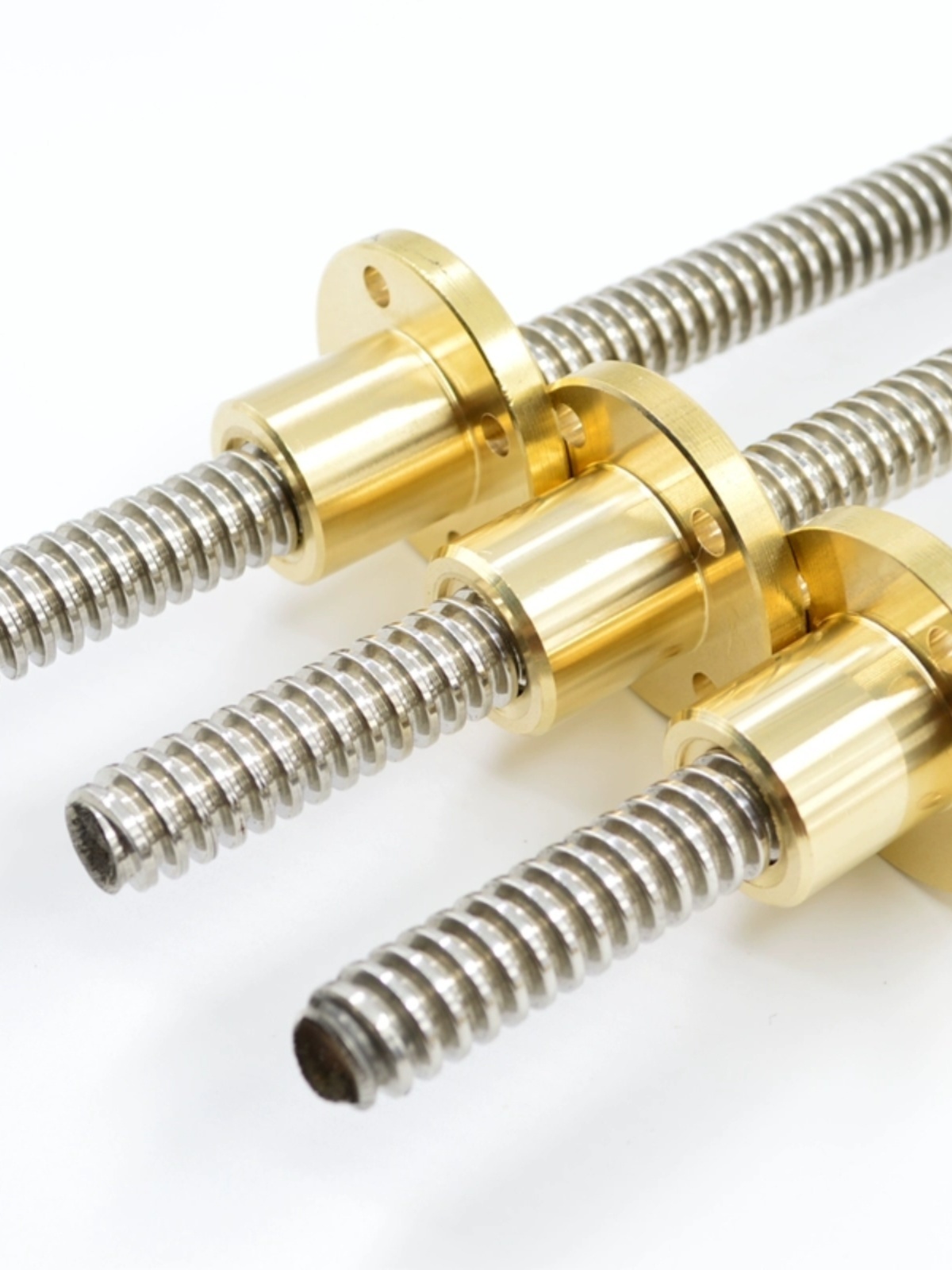 CNC T5 T6 T8 T10 T12 Stainless Steel Trapezoidal Screw Self Reversing Lead Screw with Bronze Brass Nut