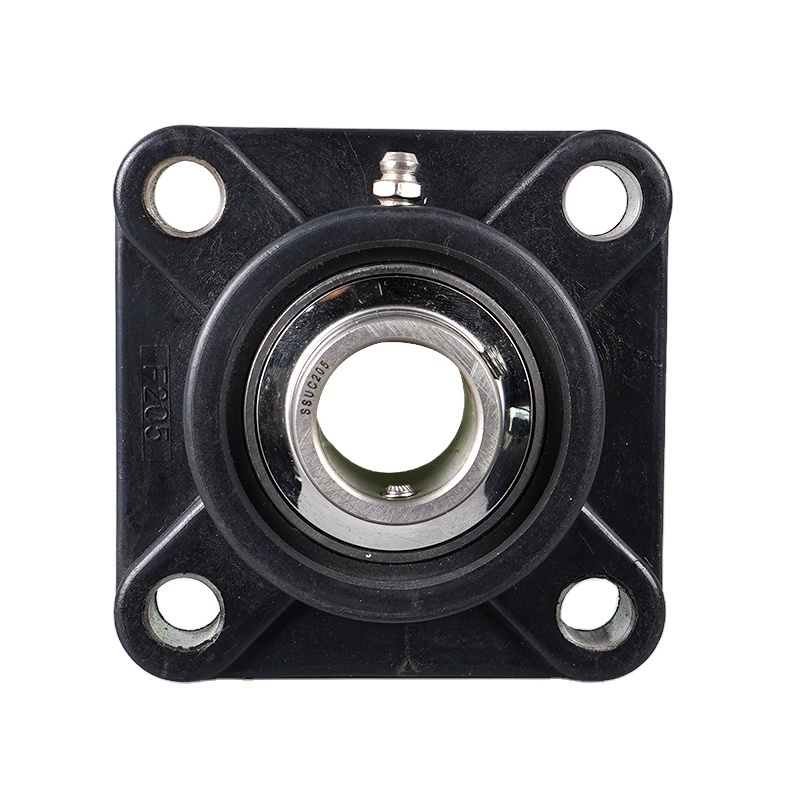 CTL 204 white plastic flange pillow block bearing CTL 204, combination stainless steel insert bearing