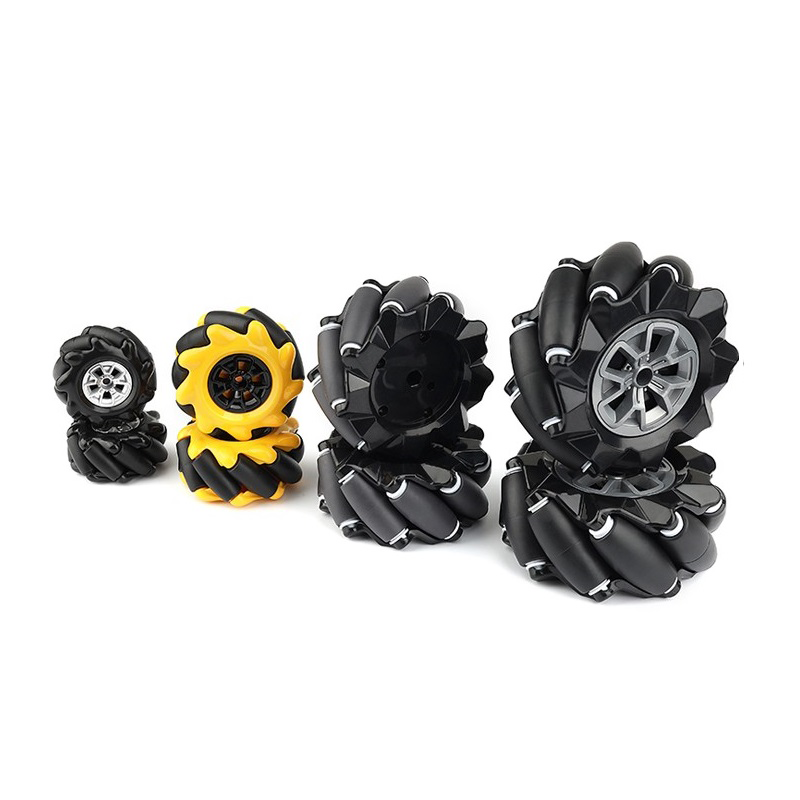 80MM-A Black Solid Rubber Tires For Toy Cars Radio Control Toys Go Karts Mecanum Wheel