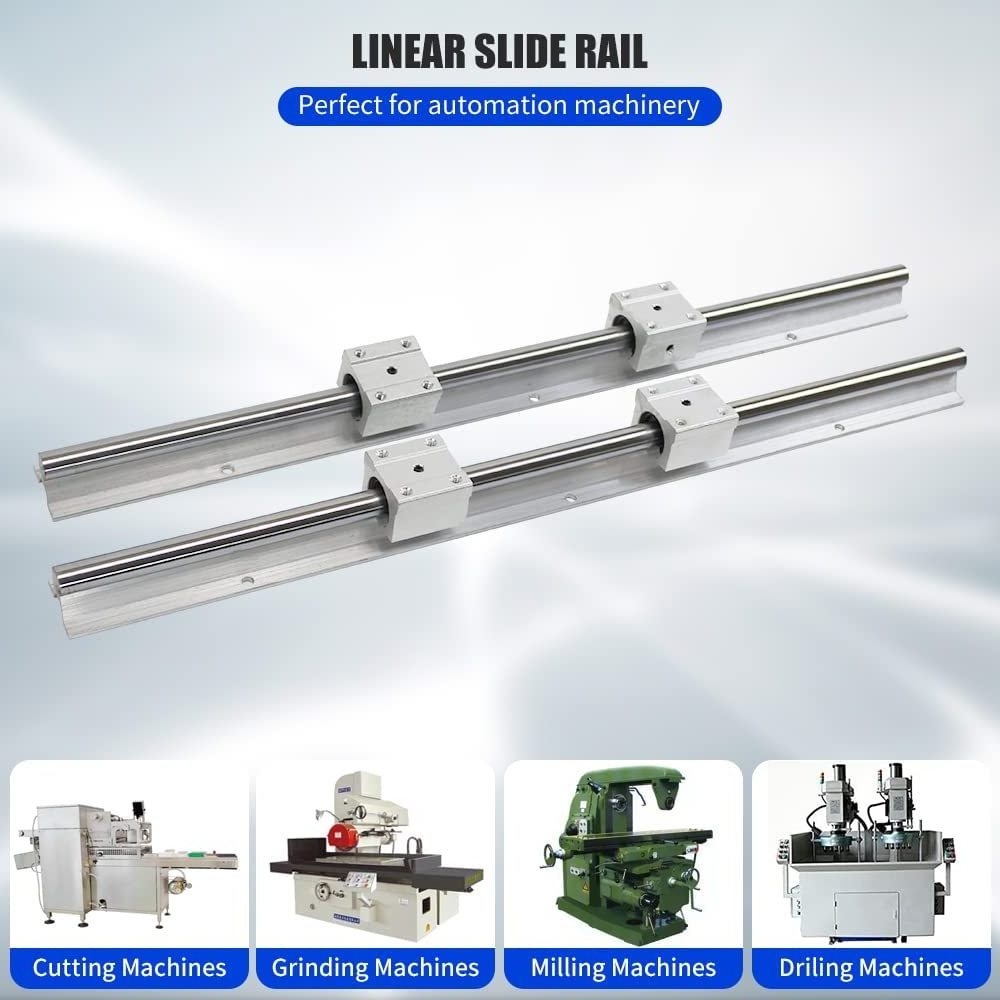 Aluminum Alloy linear rail SBR20 square rail used for DIY CNC router lathe milling machine