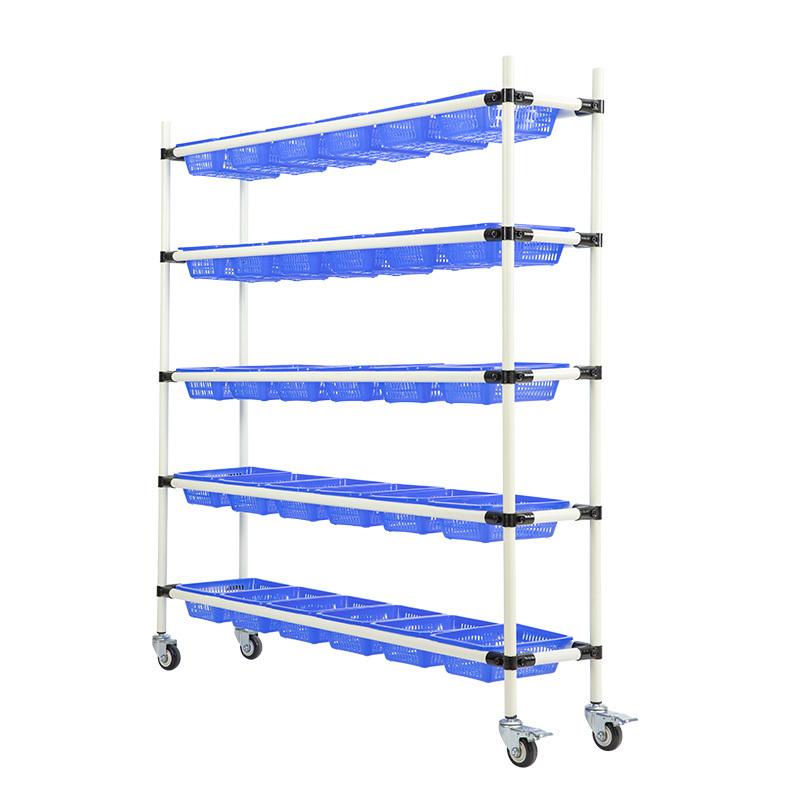 E-commerce pick-up truck Pick-up truck warehouse goods display rack multi-functional trolley