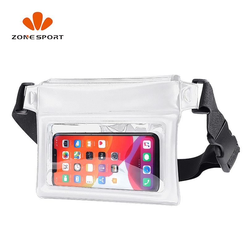 Wholesale Crossbody Dry Fanny Pack Swimming Mobile Phone Bag Phone Waterproof Waist Bag with Strap