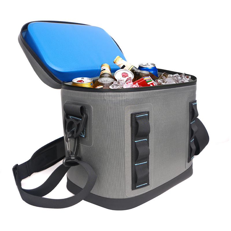 Portable Insulated Cooler Box 8 Cans  Outdoor Camping Picnics Lunch Box Soft Cooler Bag Waterproof