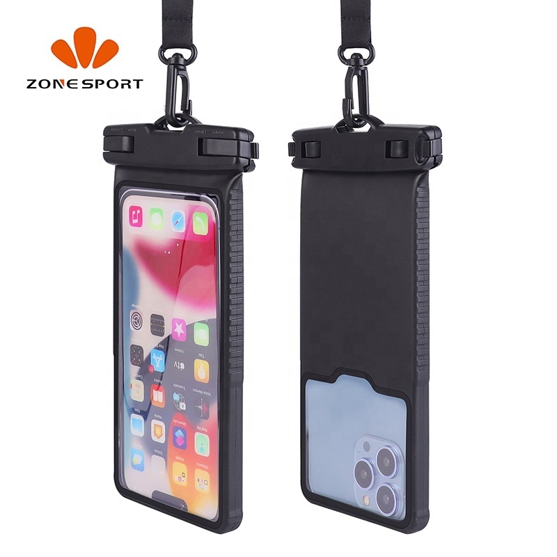 Factory Direct  Pochette Iphone Waterproof Mobile Bag Wholesale Universal Waterproof Phone Case Bag for Swim Rafting Skiing