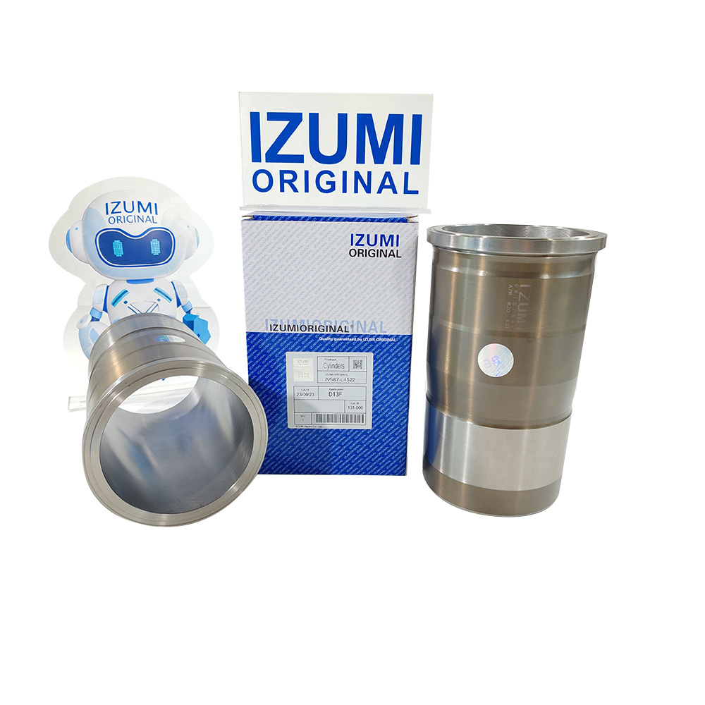 IZUMI ORIGINAL cylinder liner D13F engine izumi liner kit cylinder liner D7D D13D D12D D16A engine part for VOLVO engine