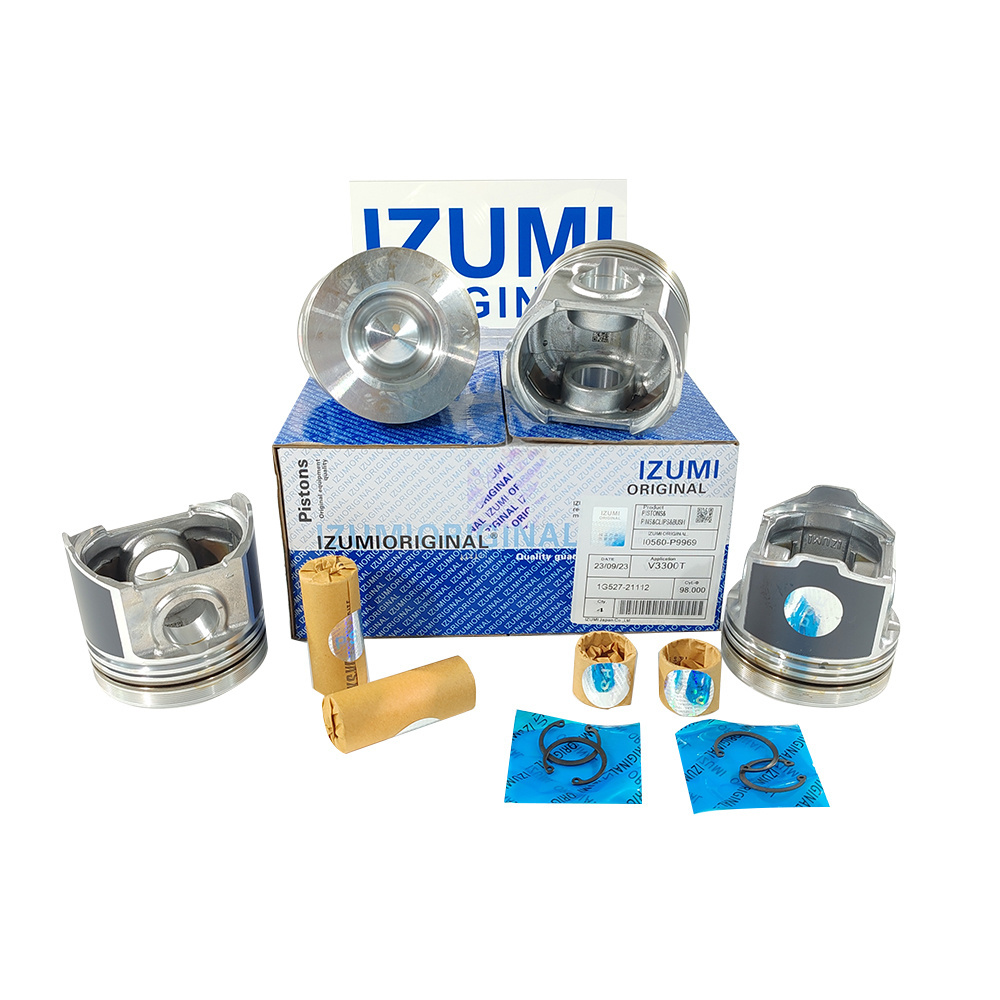 IZUMI ORIGINAL motor piston kit V3800 21112 izumi part V3300T V3307 V3600 piston For kubota excavators engine parts