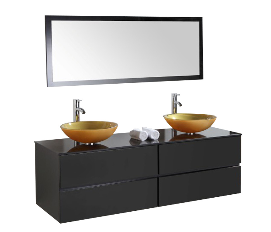 2019  China Wholesale Modern PVC Bathroom Vanity Cabinet  For Sale