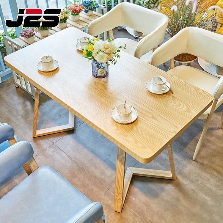 Commercial Modern Restaurant Furniture Dessert Cafe Coffee Shop Table and Chairs Sets