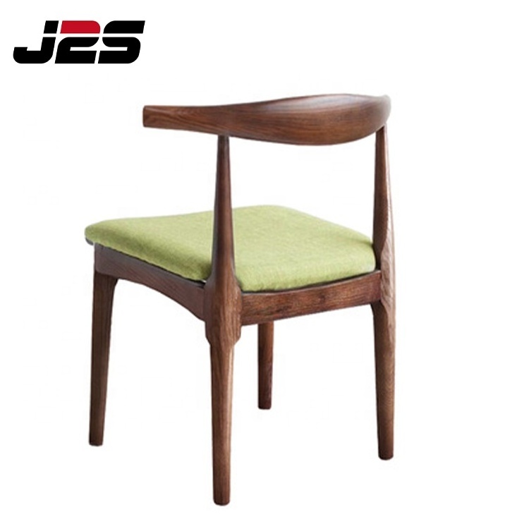 High quality Nordic Dining Table Chairs Restaurant Furniture Set Hans Wegner Rattan Dining Chair Wooden