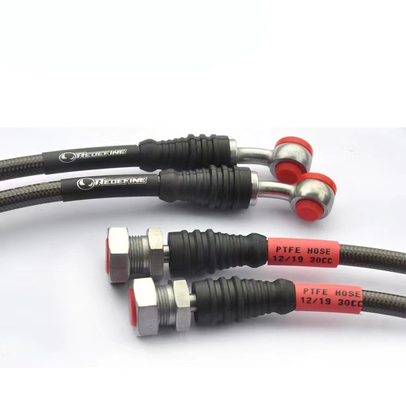 J1401 Dot 1/8 Hydraulic Brake Hose With Npt Fittings Front Rear Parts For Cars And Cross Country Vehicle