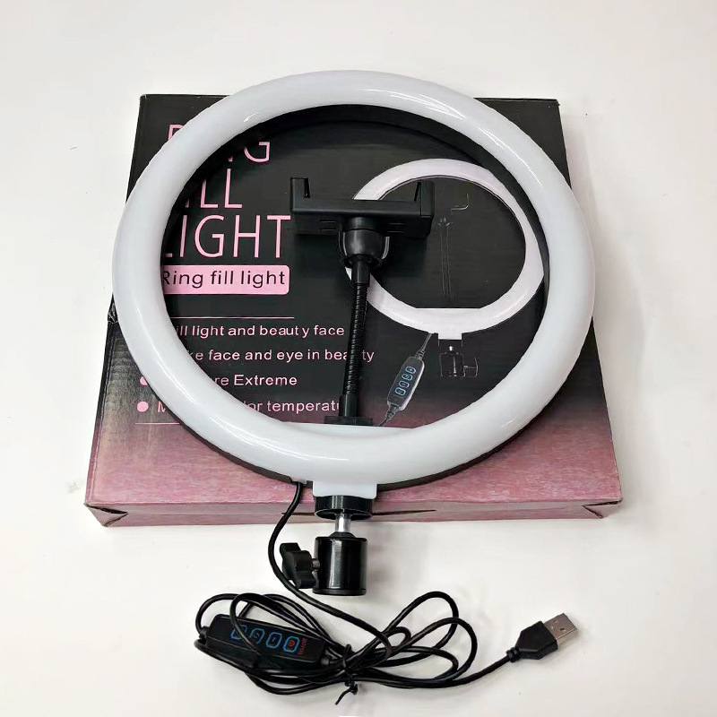 factory sale high quality 10 Inch LED Ring Light with 160cm Tripod and Phone Holder